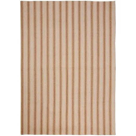Stokomani Maison Tapis rayé lin 120x170 cm salon