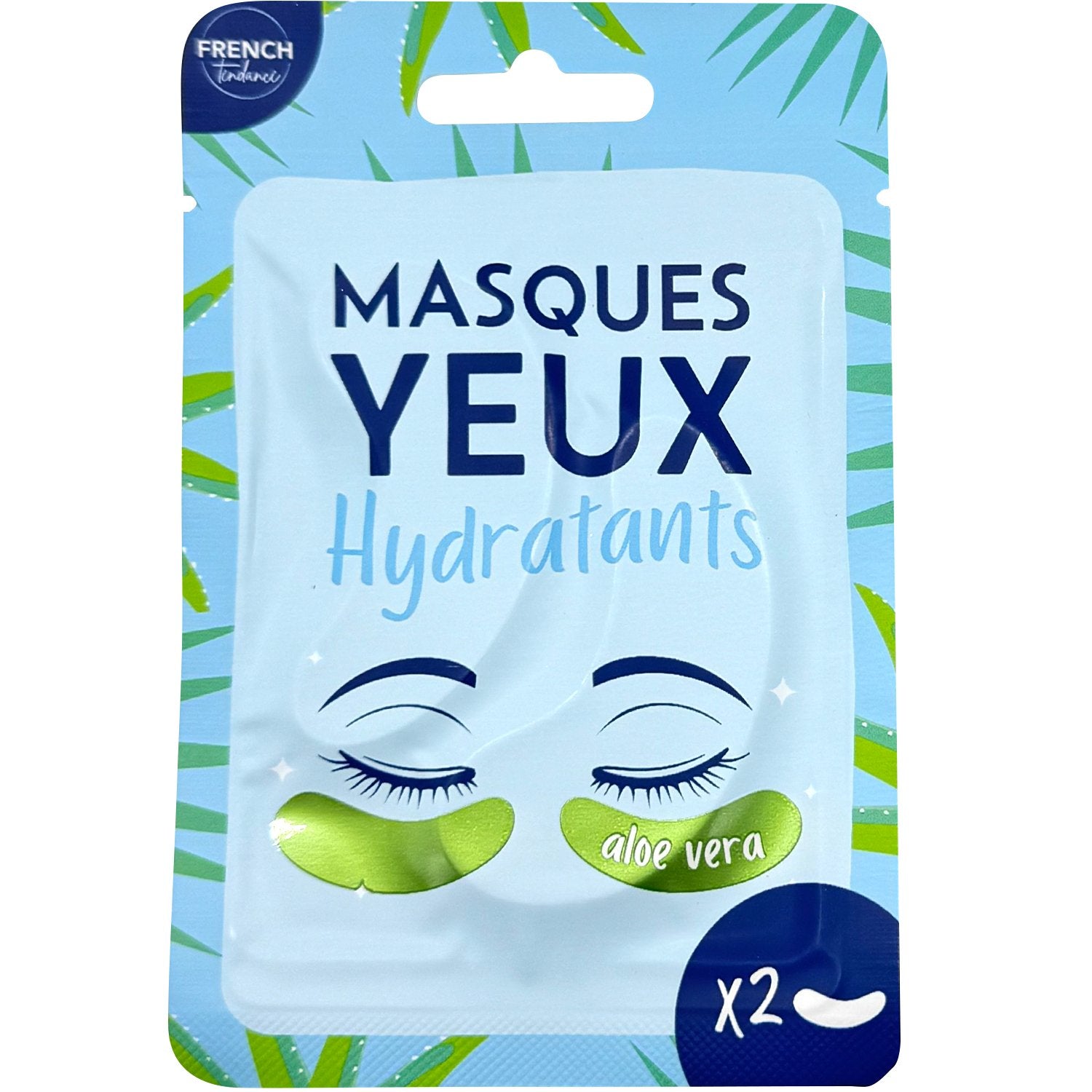 Patchs hydratants yeux aloe vera regard frais