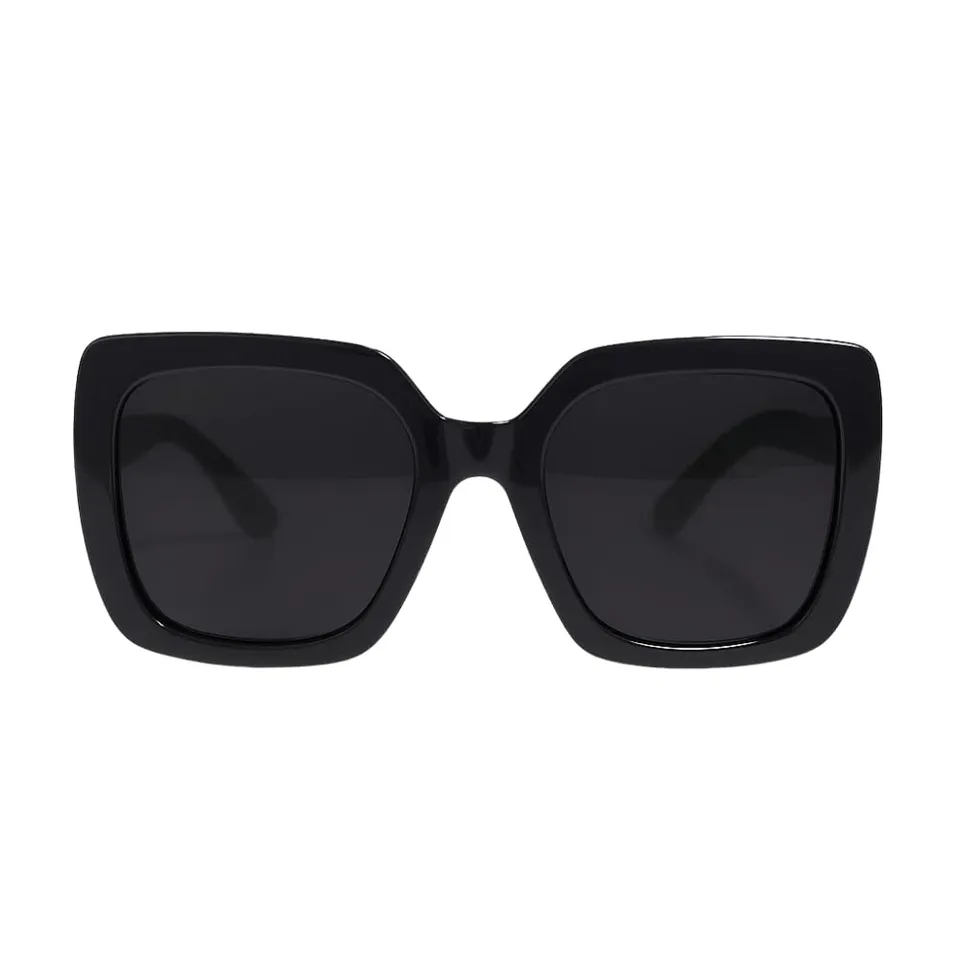Shop-Story Bois d'Orange lunettes soleil femme square noires indice 3