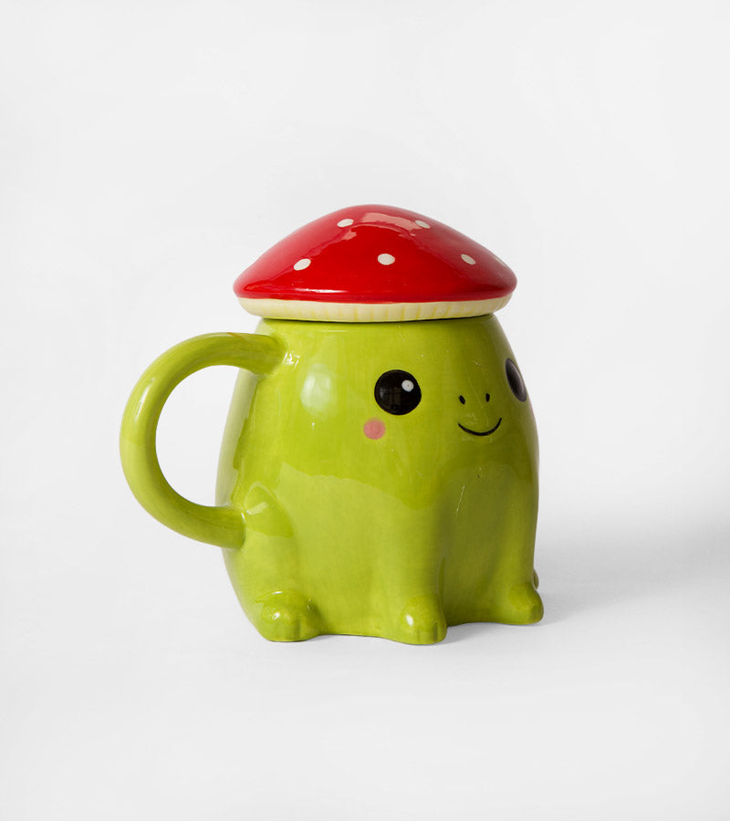 L'avant gardiste Mug grenouille chapeau mug kawaii