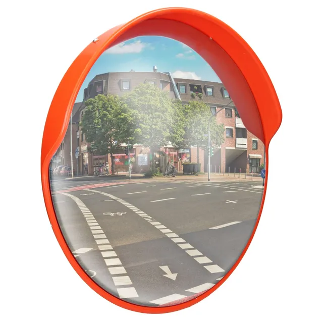 ECD Germany miroir de circulation Ø30cm avec support orientable
