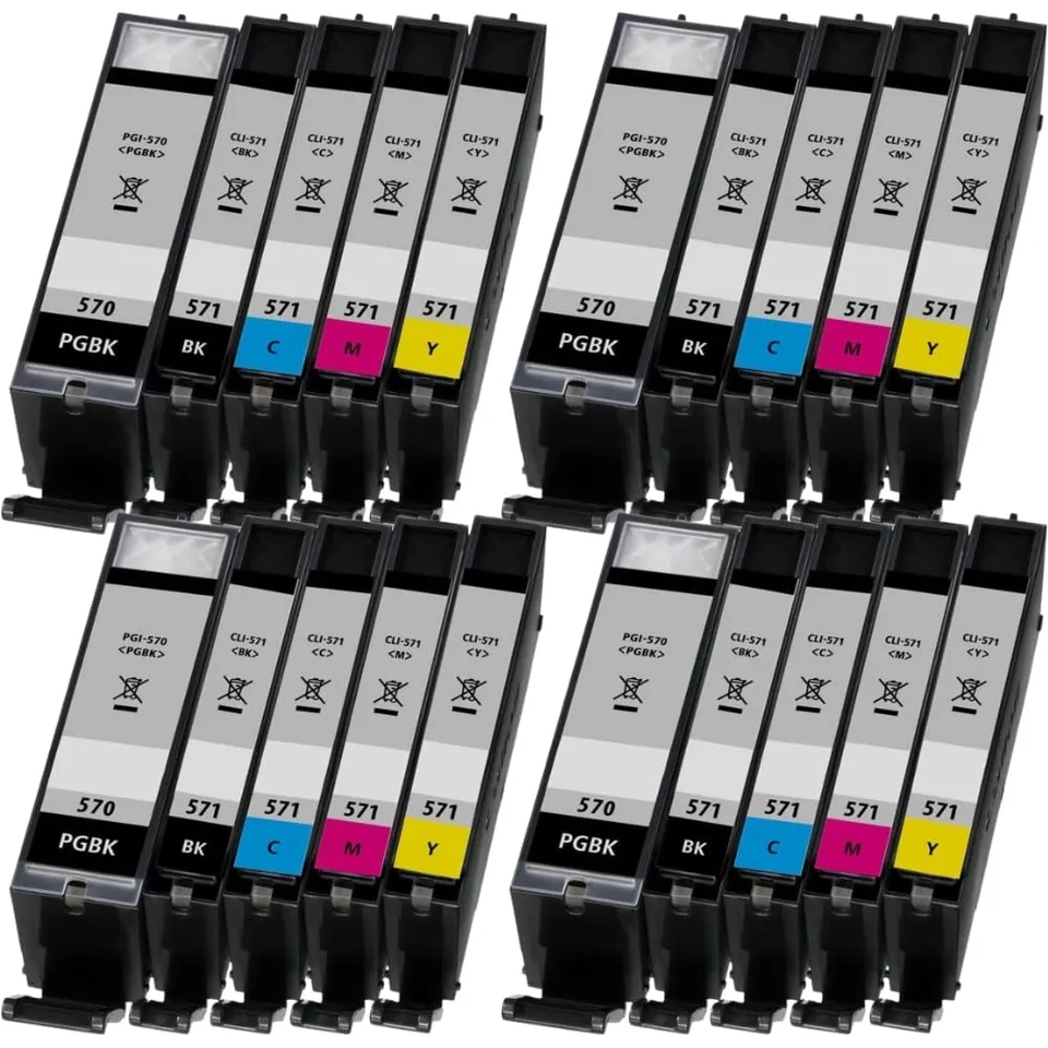 Shop-Story High-Tech 570/571XL cartouche encre compatible Canon lot 20