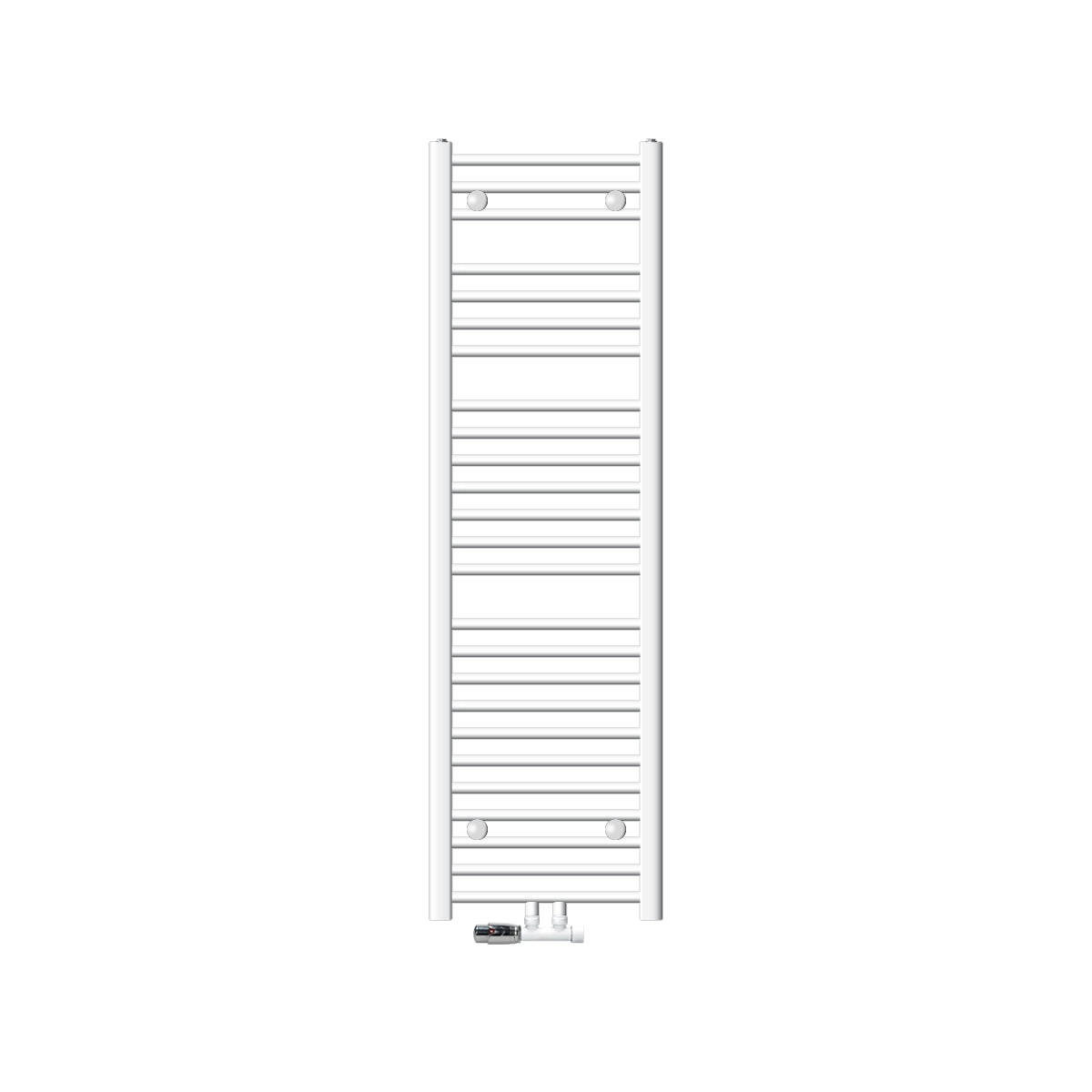 LuxeBath Sahara radiateur sèche-serviettes 400x1500 mm blanc courbé