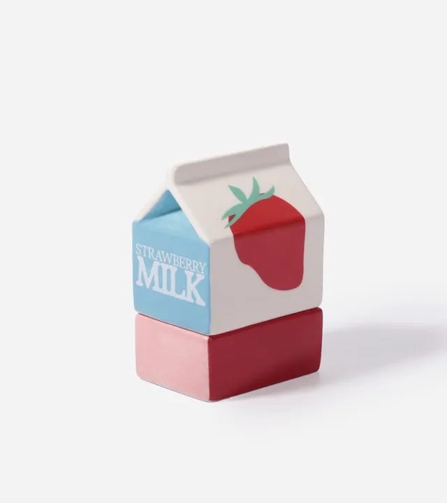 L'avant gardiste boîte à bijoux brique de lait fun