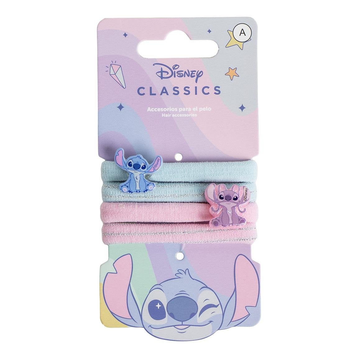 Stokomani Beauté 4 élastiques cheveux Lilo et Stitch fille