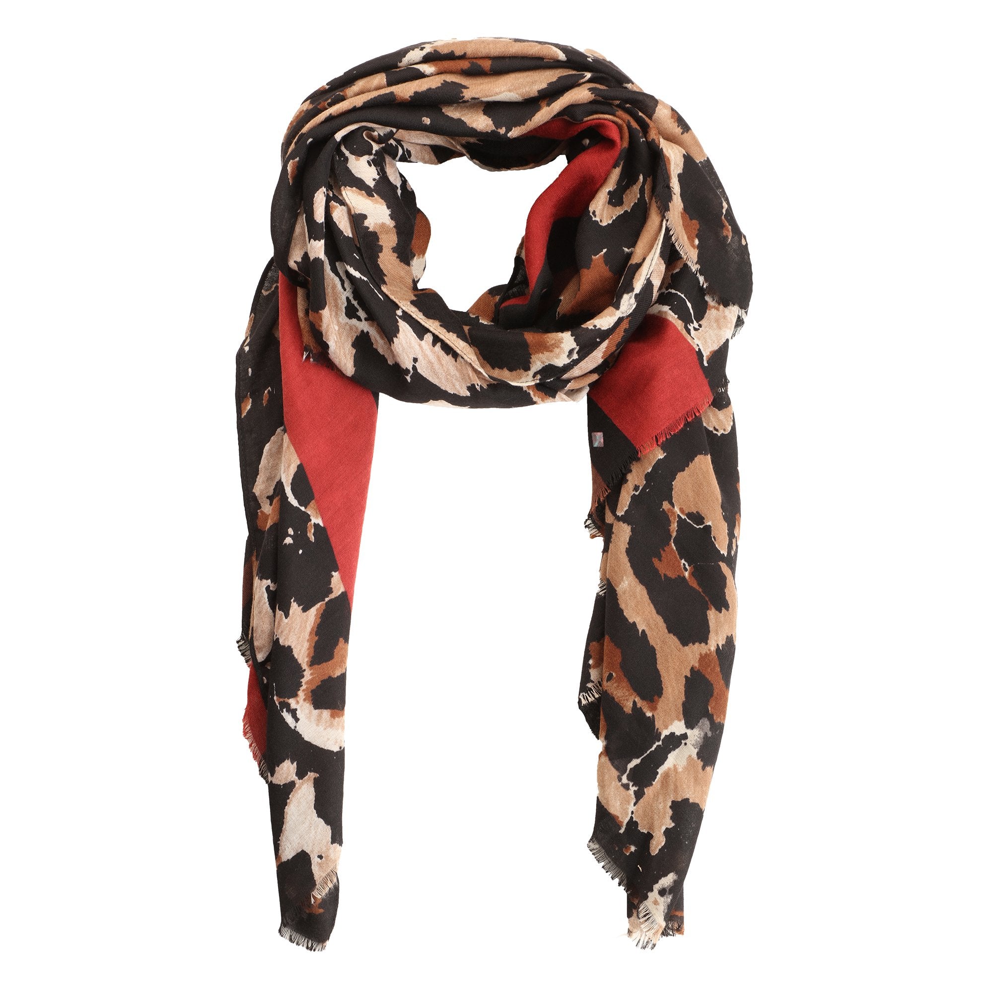 Étole motif animal foulard femme imprimé