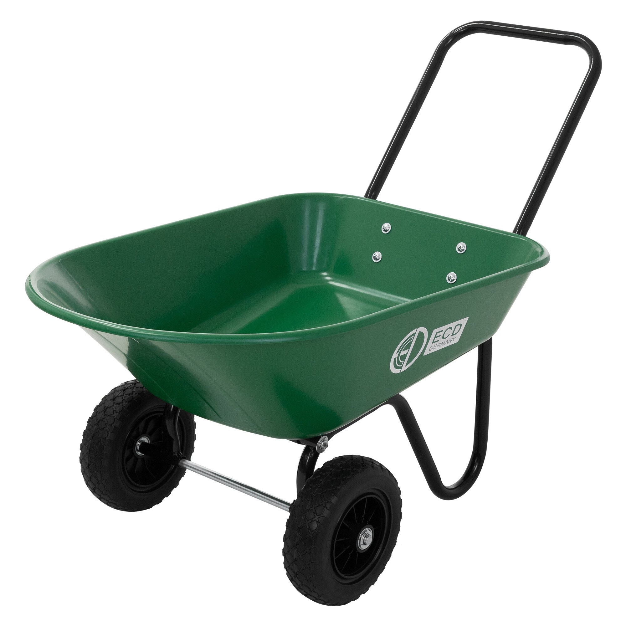ECD Germany Garten chariot jardin 78L basculant 100 kg