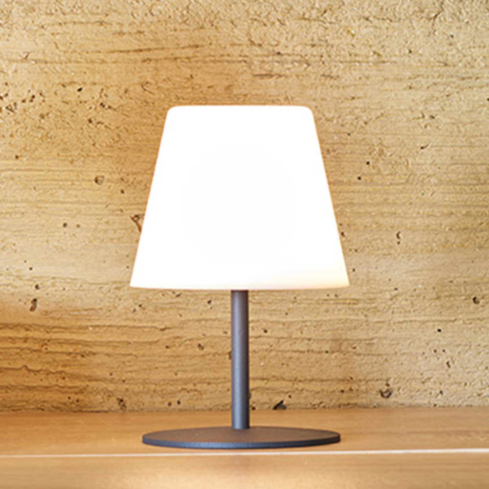 Red Deco Twins Solo Rock H16cm lampe sans fil gris
