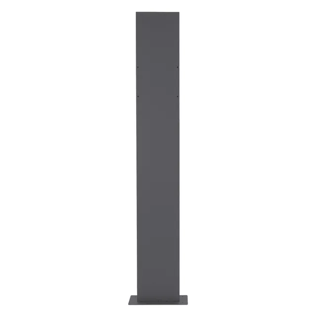 ECD Germany ML-Design pied boîte aux lettres anthracite 1 pied