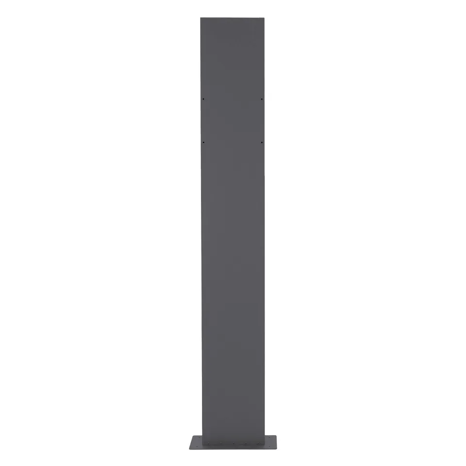 ECD Germany ML-Design pied boîte aux lettres anthracite 1 pied