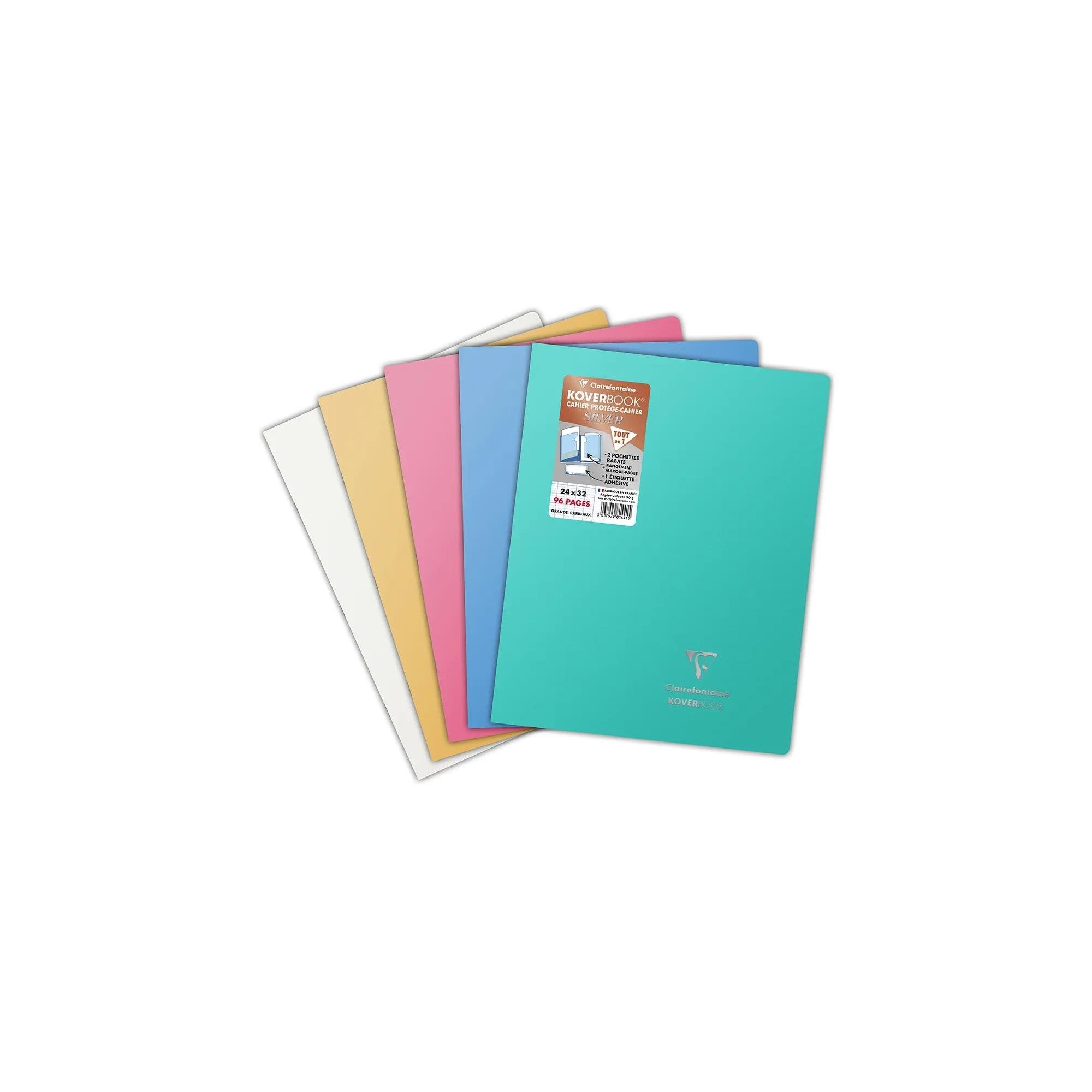 Koverbook Cahier 24x32cm 96 pages grand format scolaire