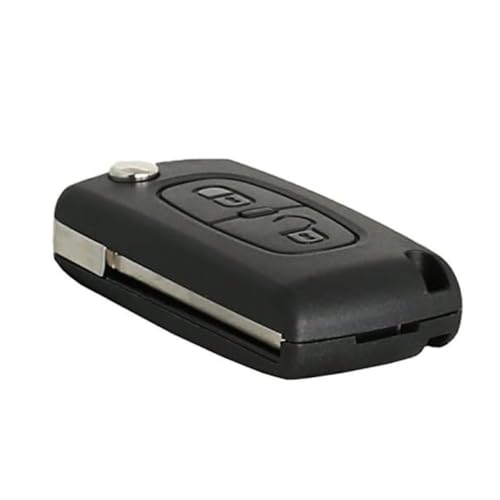 Shop-Story coque clé rabattable 2 boutons Peugeot Citroën
