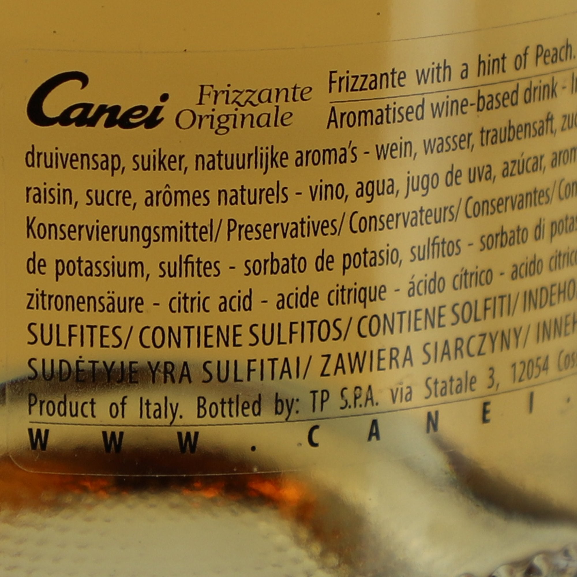 Stokomani Vin rosé pétillant aromatisé pêche apéritif