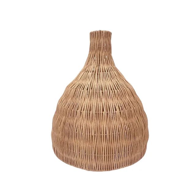 Red Deco Bella abat-jour rotin naturel E27 H38cm