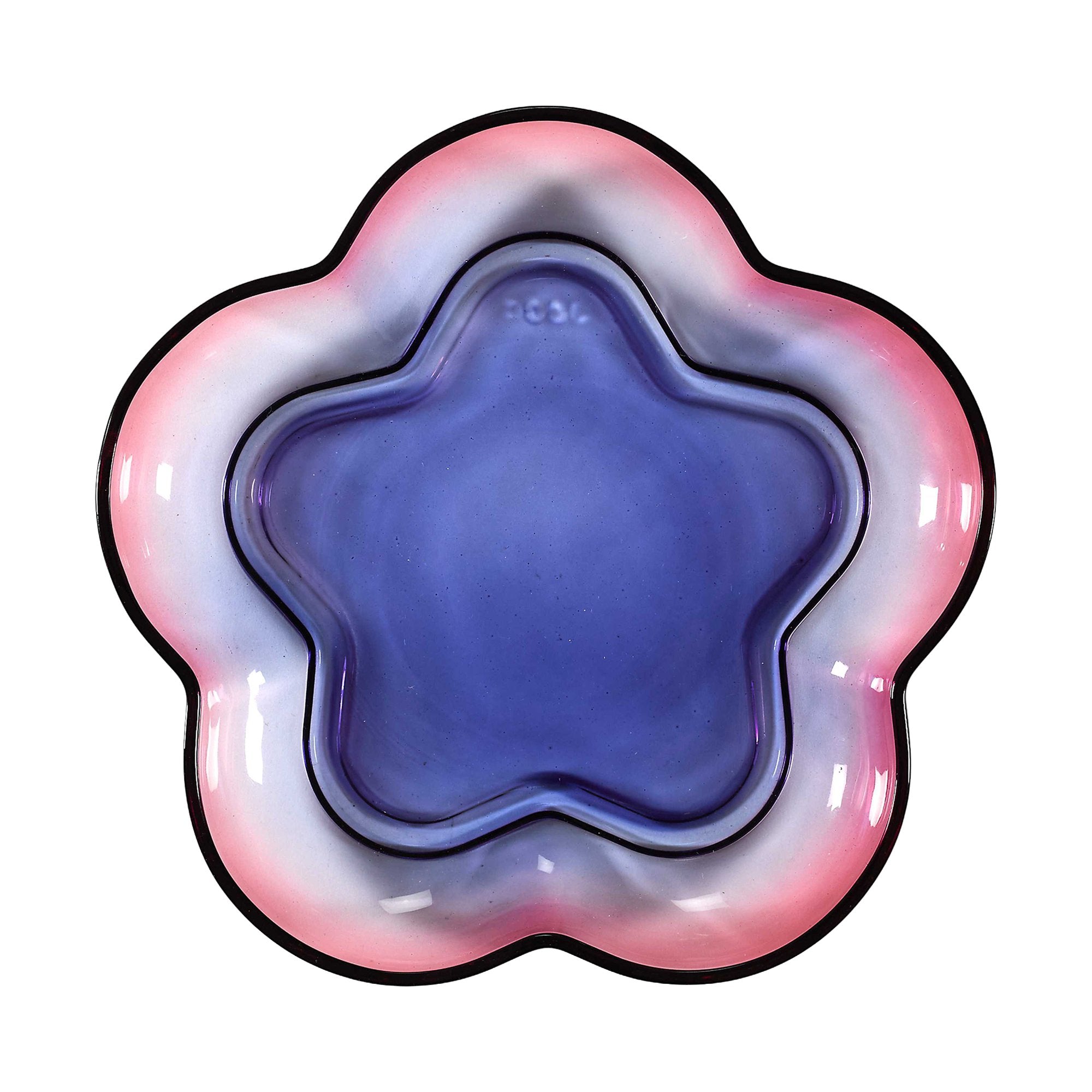 Stokomani Maison assiette dessert verre dégradé couleur