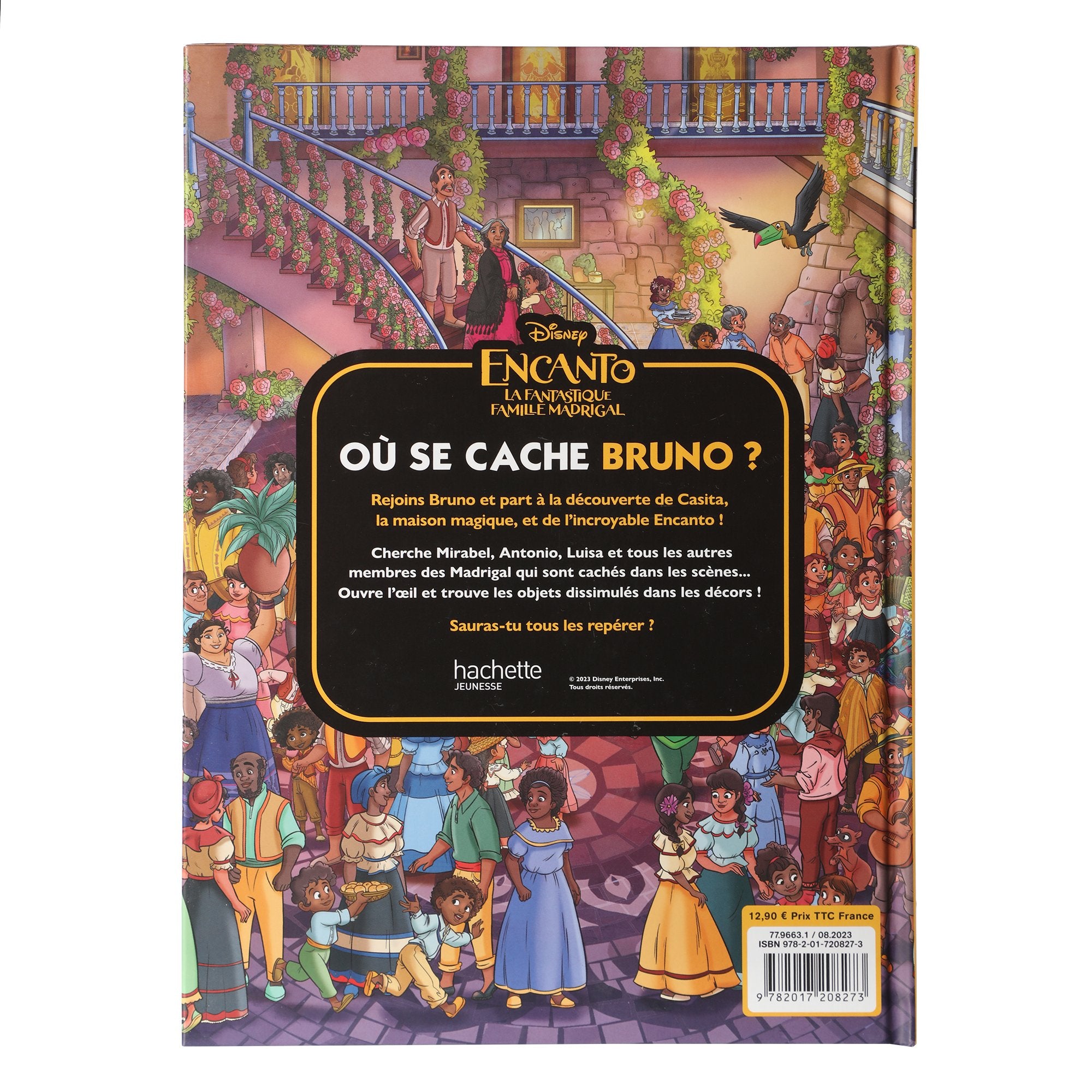 Disney Encanto Où se Cache Bruno ? Livre Cherche et Trouve