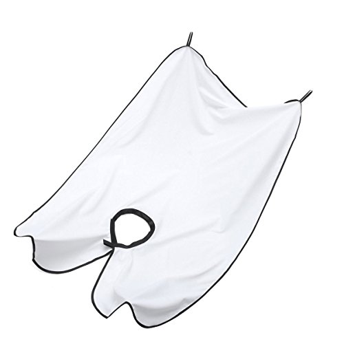 Shop-Story Bien-être bavoir tablier barbier blanc ventouses