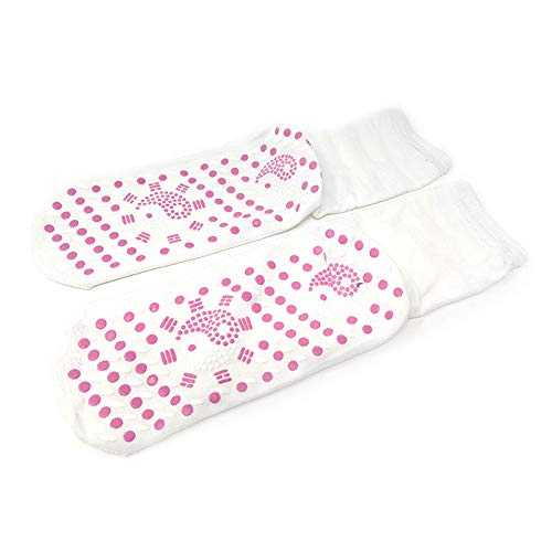 Shop-Story Chaussettes Yoga Chauffantes Blanc 36-42