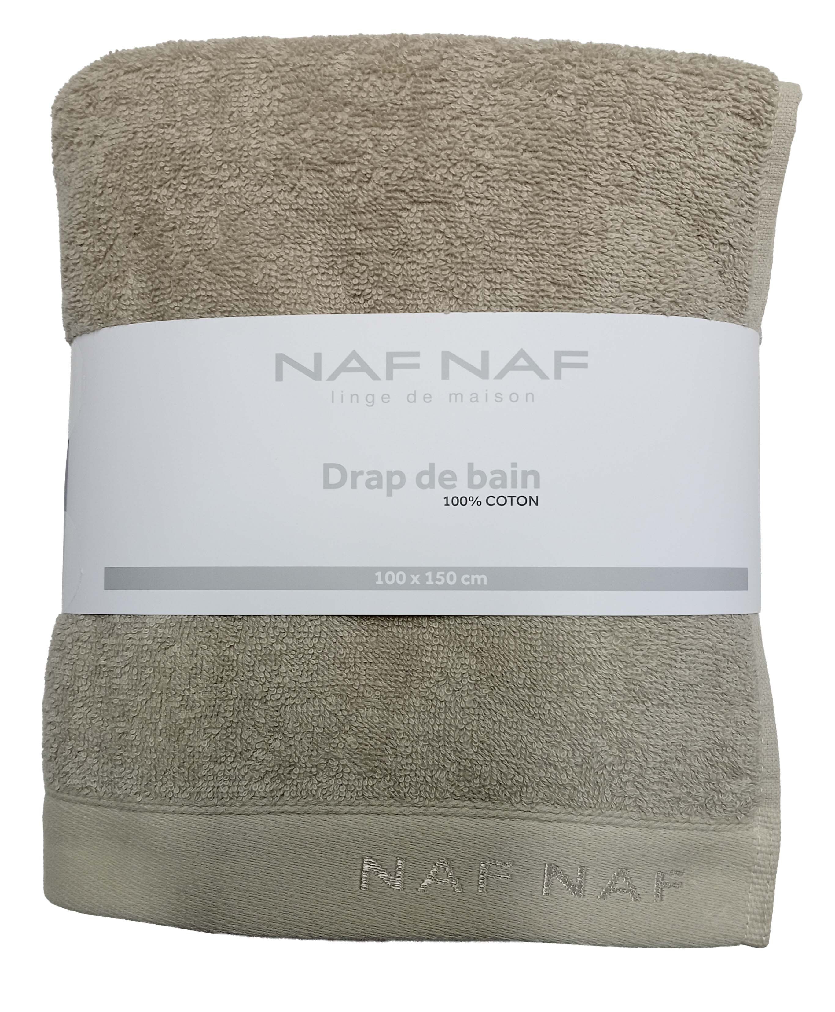 Stokomani Maison serviette de bain beige 100x150 cm coton