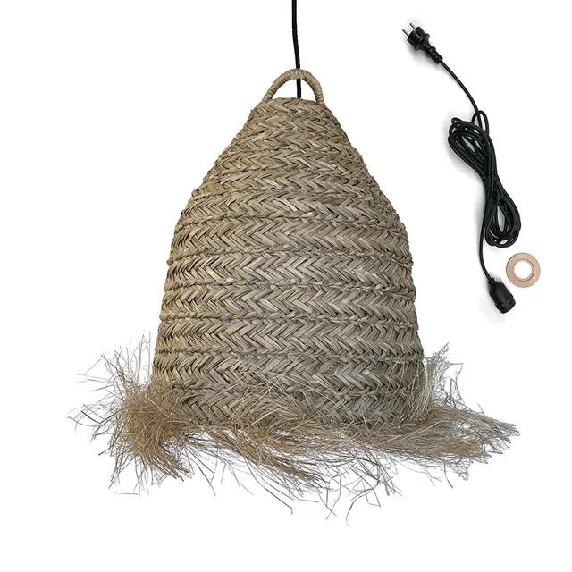 Red Deco Anafi Outdoor Cable suspension jonc de mer 5m