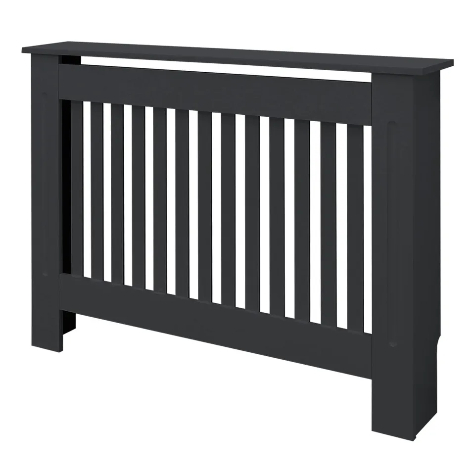 ML-Design cache radiateur 112x19x82 cm anthracite MDF