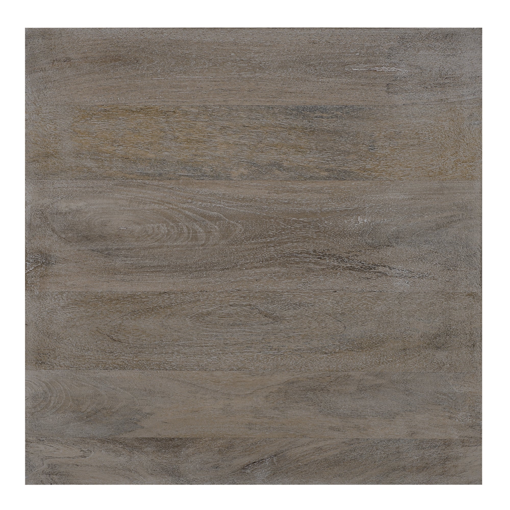 ECD Germany Möbel bout de canapé manguier gris Ø45x55 cm WOMO