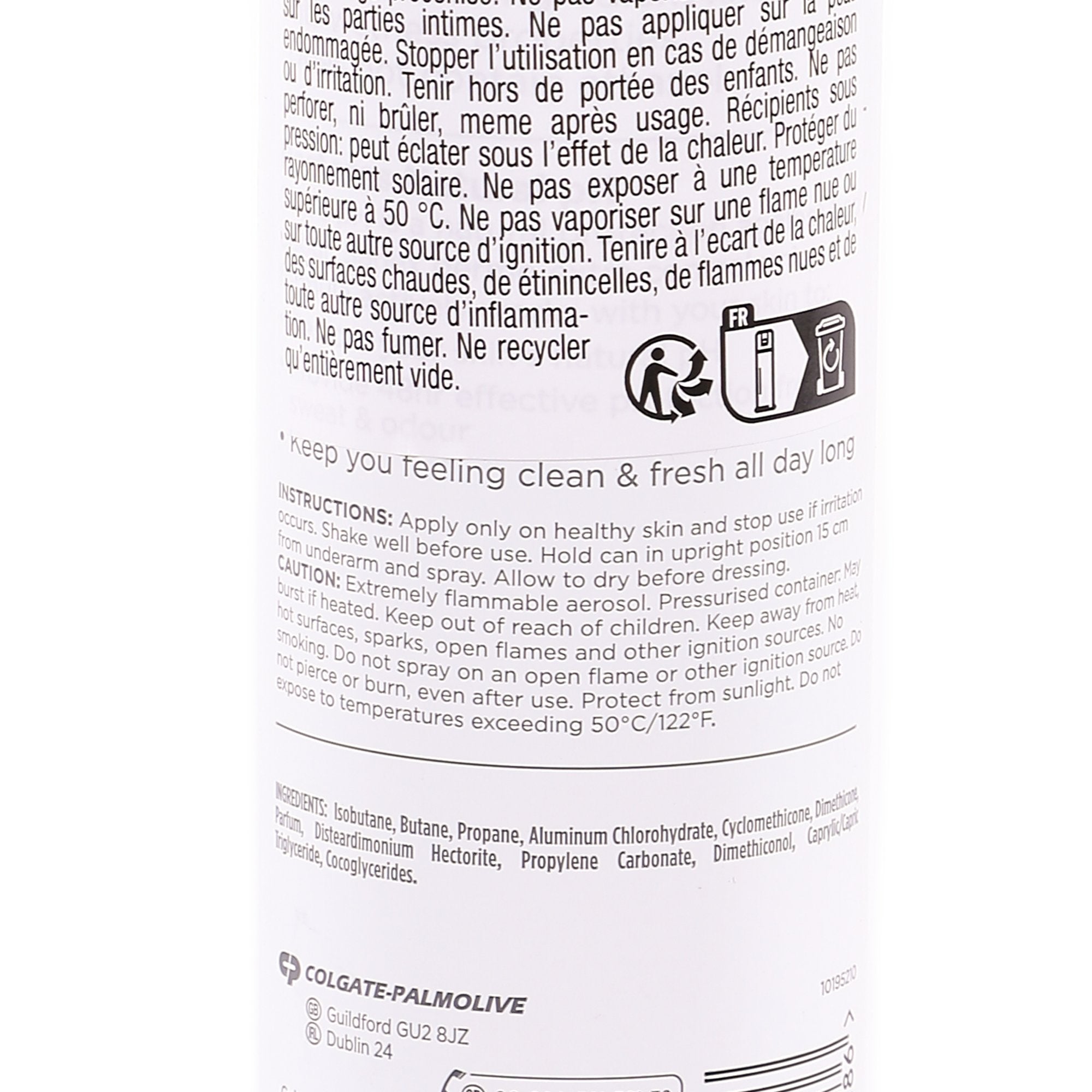 Déodorant 48h dermo extra control soin hygiène quotidien