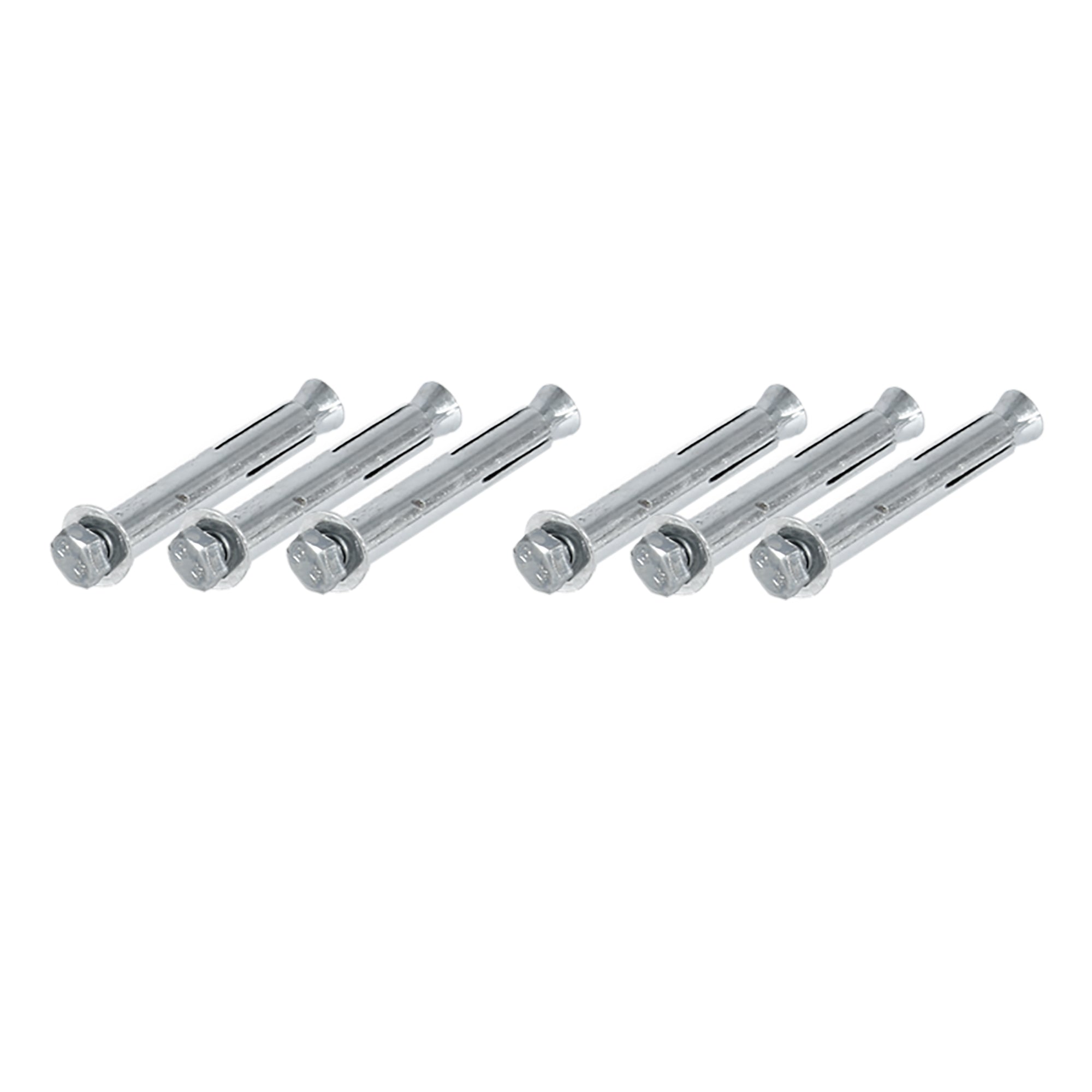 ECD Bâtiment main courante inox V2A 160 cm argent + fixations