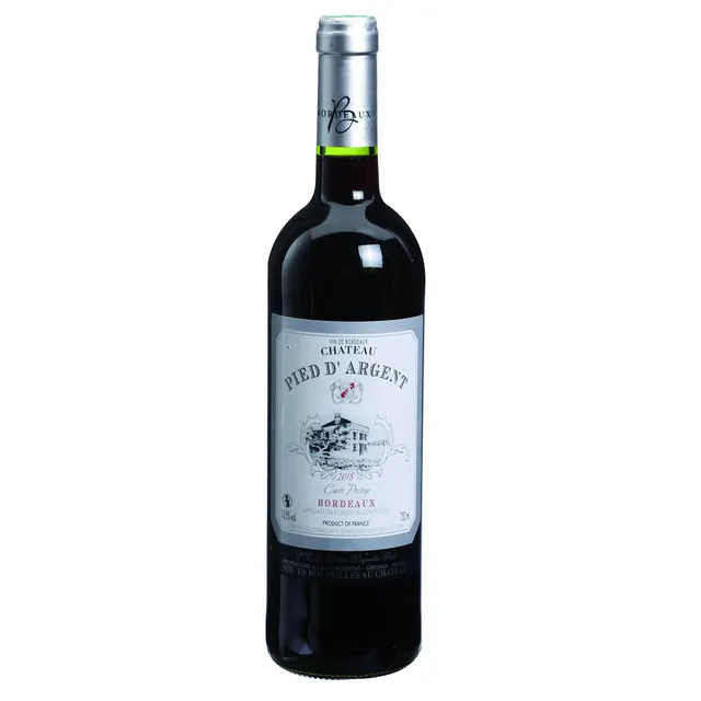 Château Pieds d’Argent ABC cuvée Prestige 2018 vin rouge