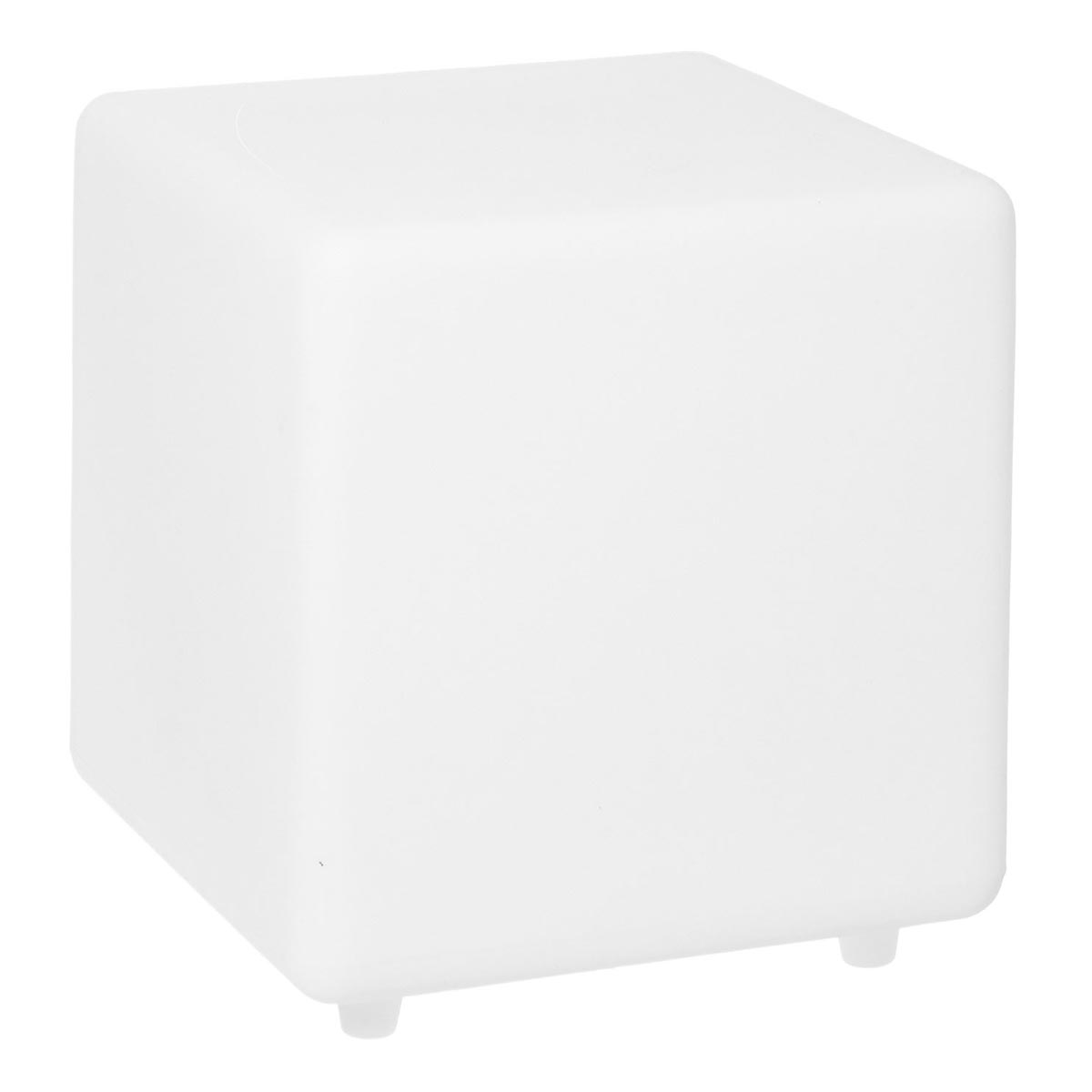 Red Deco Casy cube solaire lumineux multicolore H30cm