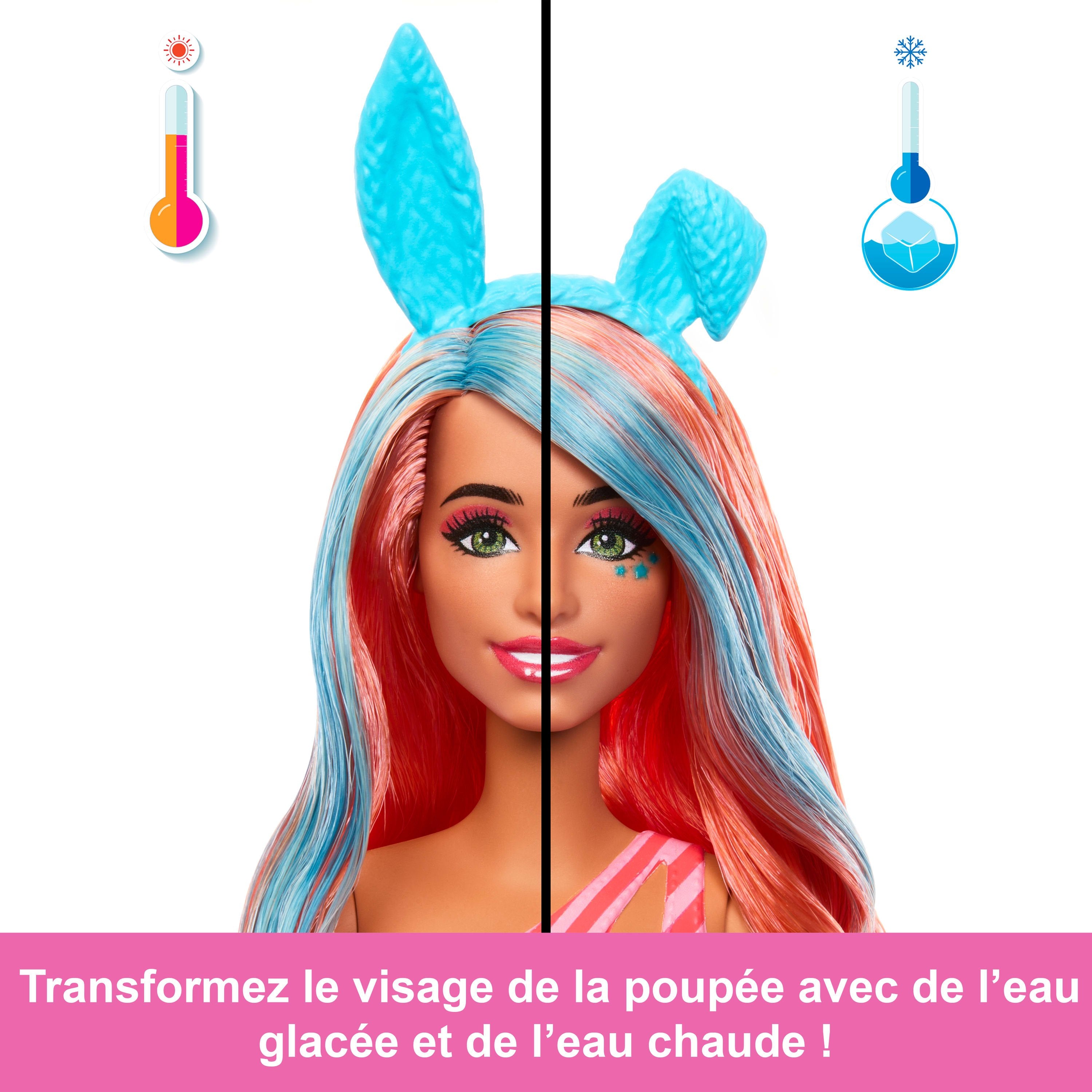 Barbie Pop Reveal Treat poupée surprise parfumée 8 surprises