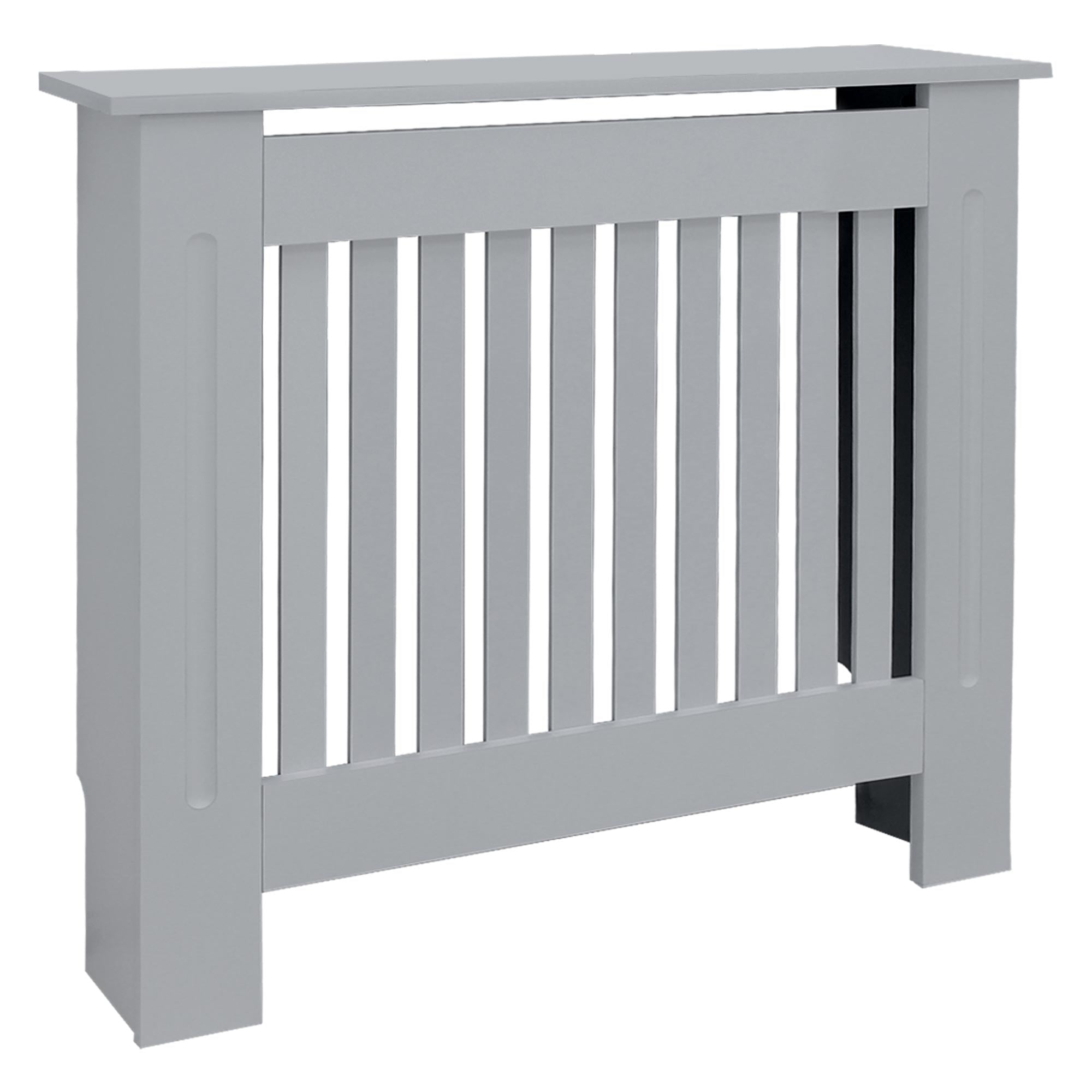 ECD Germany Heizungen cache radiateur MDF blanc 78x19x82 cm