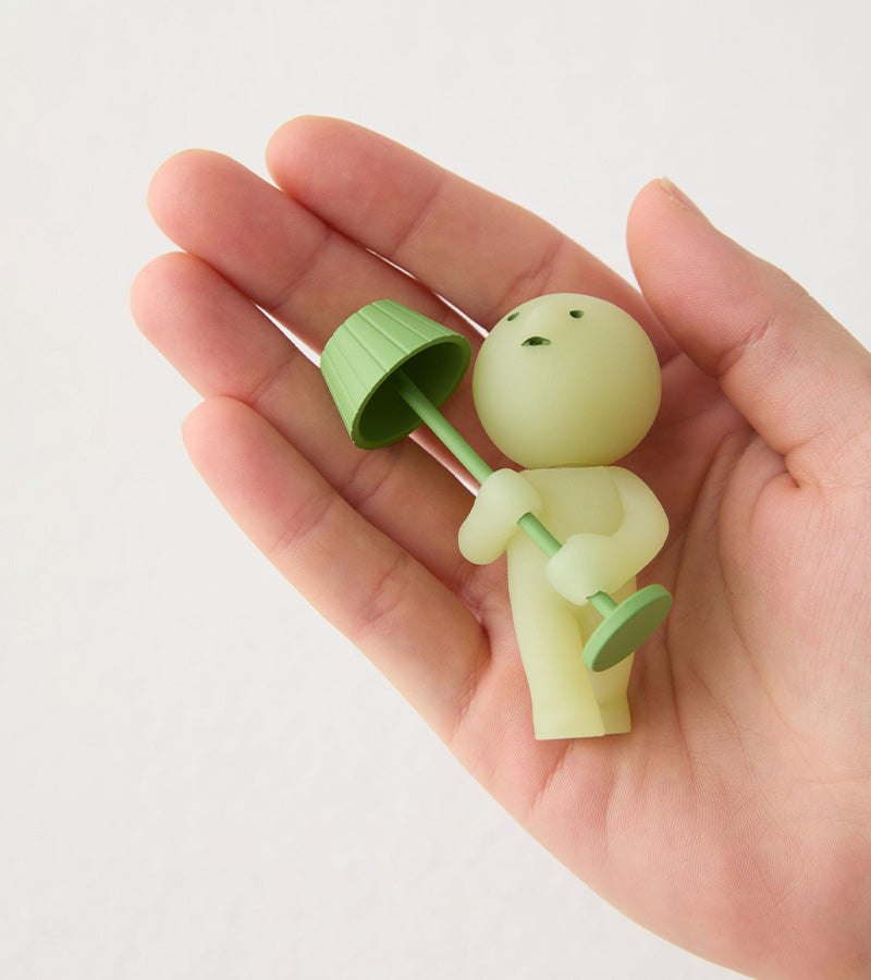 Smiski Moving figurine fluorescente boîte surprise phosphorescente