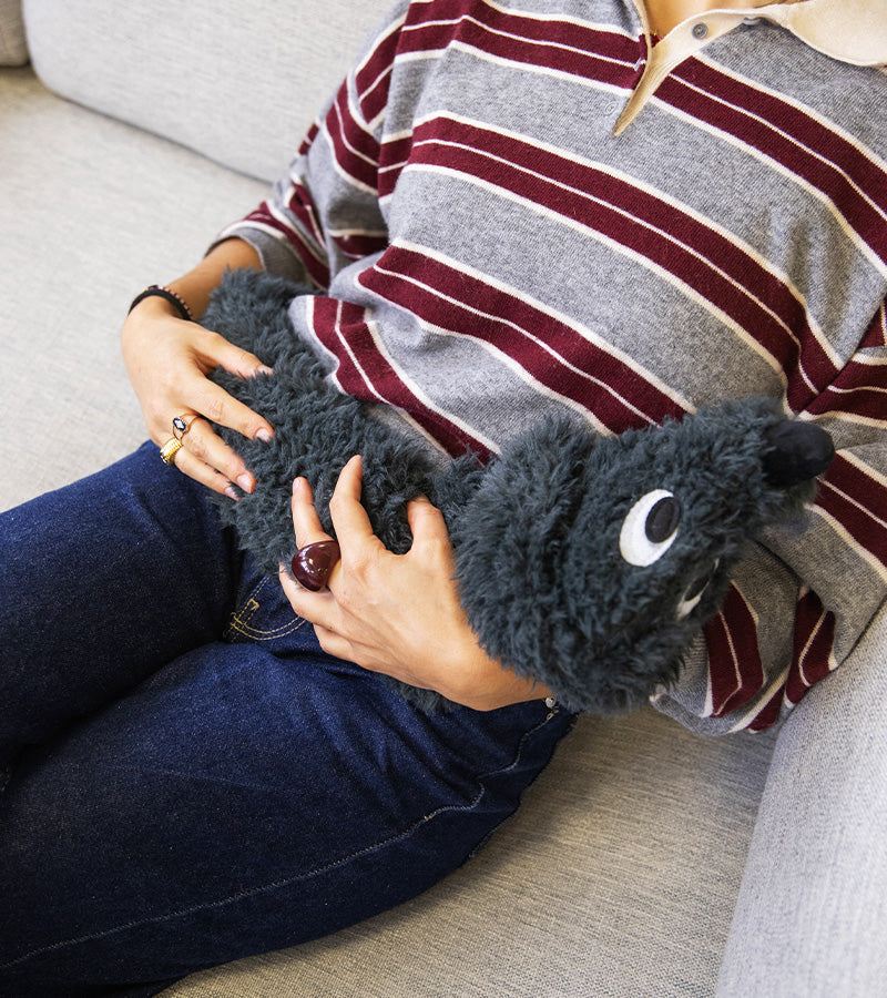 L'avant gardiste bouillotte teckel XL peluche cocooning