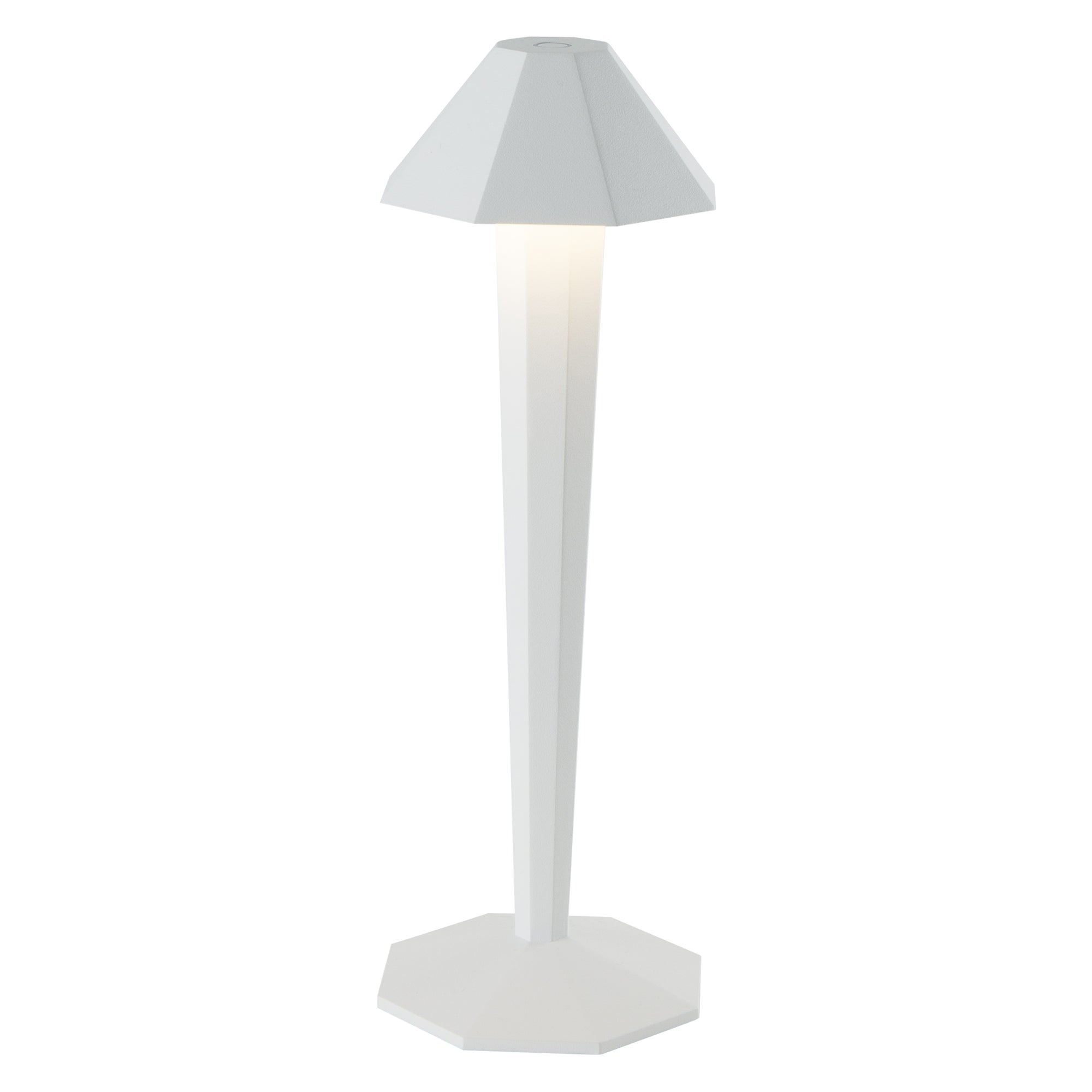 Red Deco Krypton White lampe table sans fil tactile dimmable
