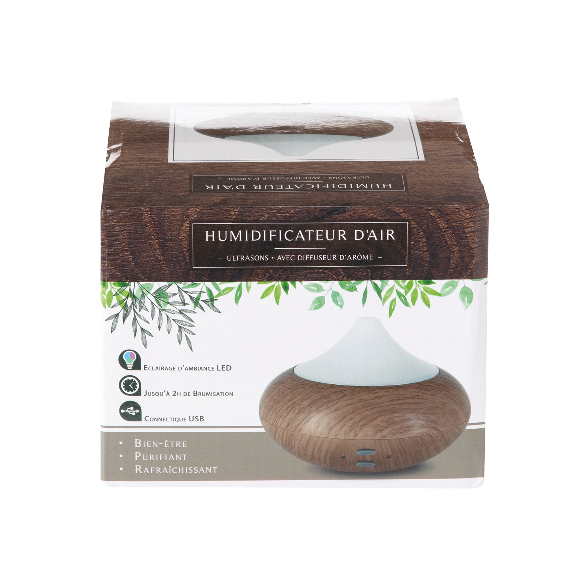 Humidificateur d'air diffuseur huiles essentielles ultrasons