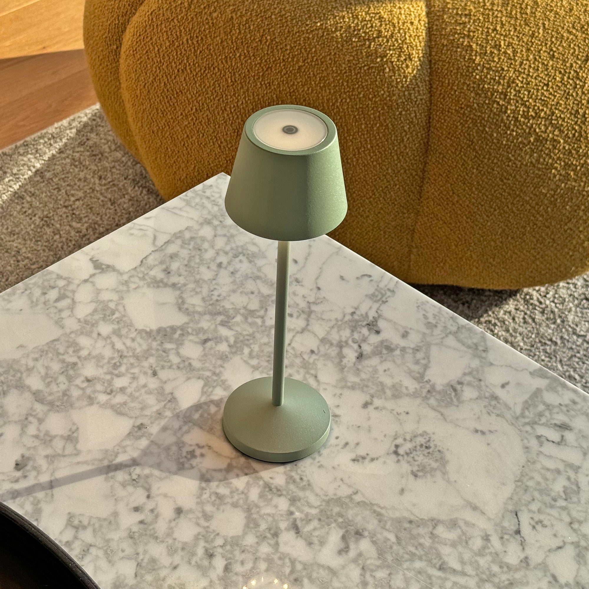Red Deco Emily lampe sans fil 25cm vert olive dimmable