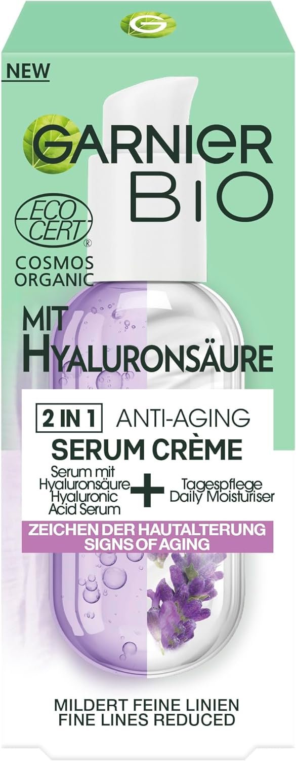 Sérum crème anti-âge visage acide hyaluronique