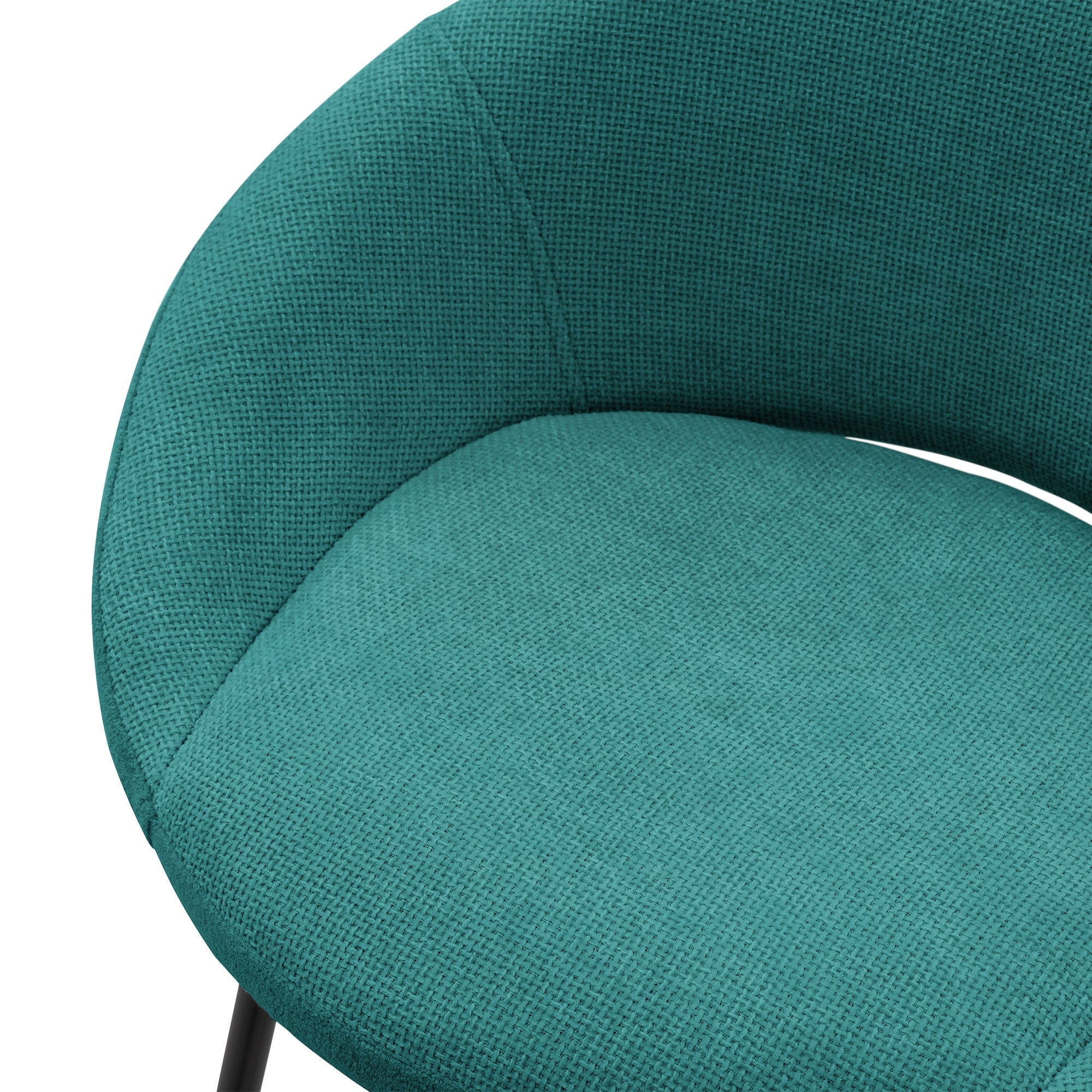 ECD Germany Möbel Tabouret bar pétrole Lot 2 56x94x50 cm