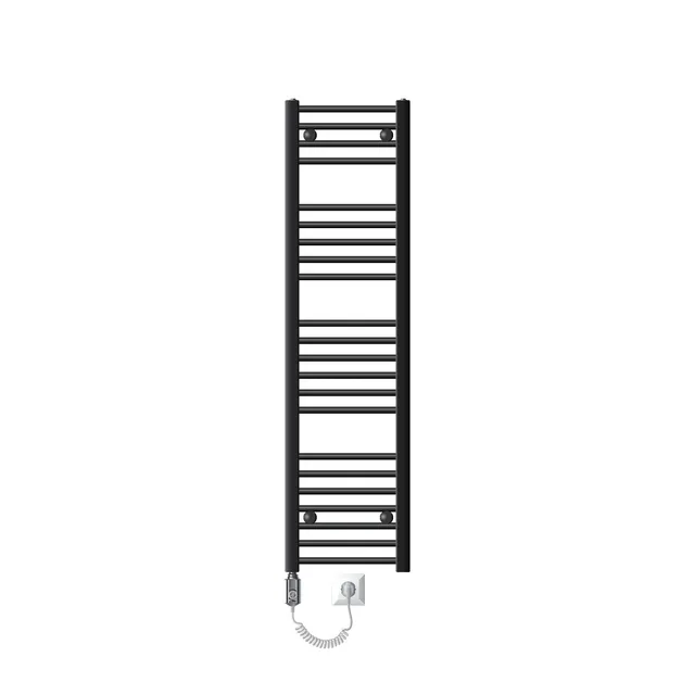 ECD Germany Chauffage sèche-serviettes 1200W anthracite 30x140 cm