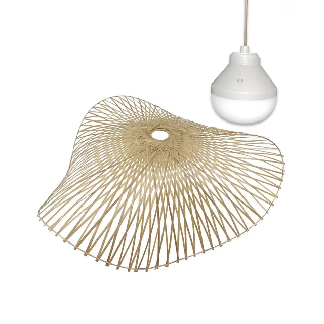 Red Deco Laia Nomad suspension bambou LED RGB sans fil