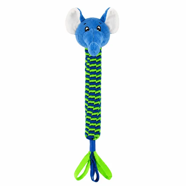 Stokomani jouet corde chien bleu à mâcher