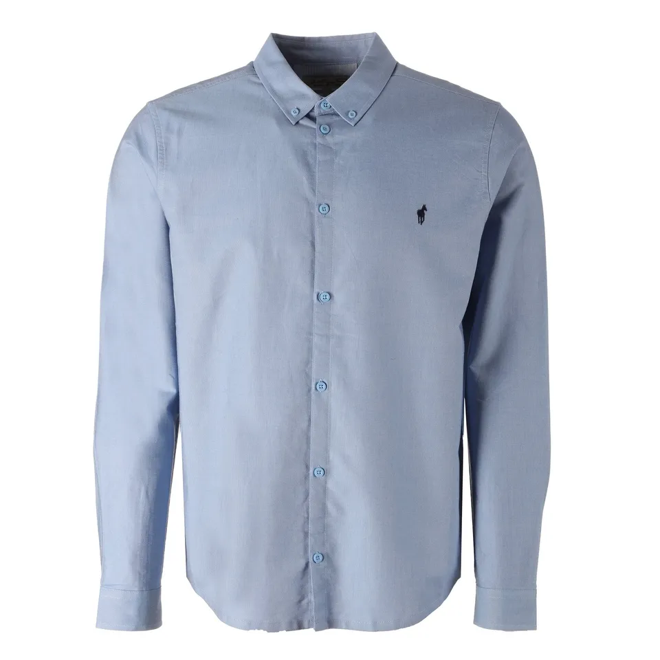 Stokomani Mode chemise bleue homme taille L coton