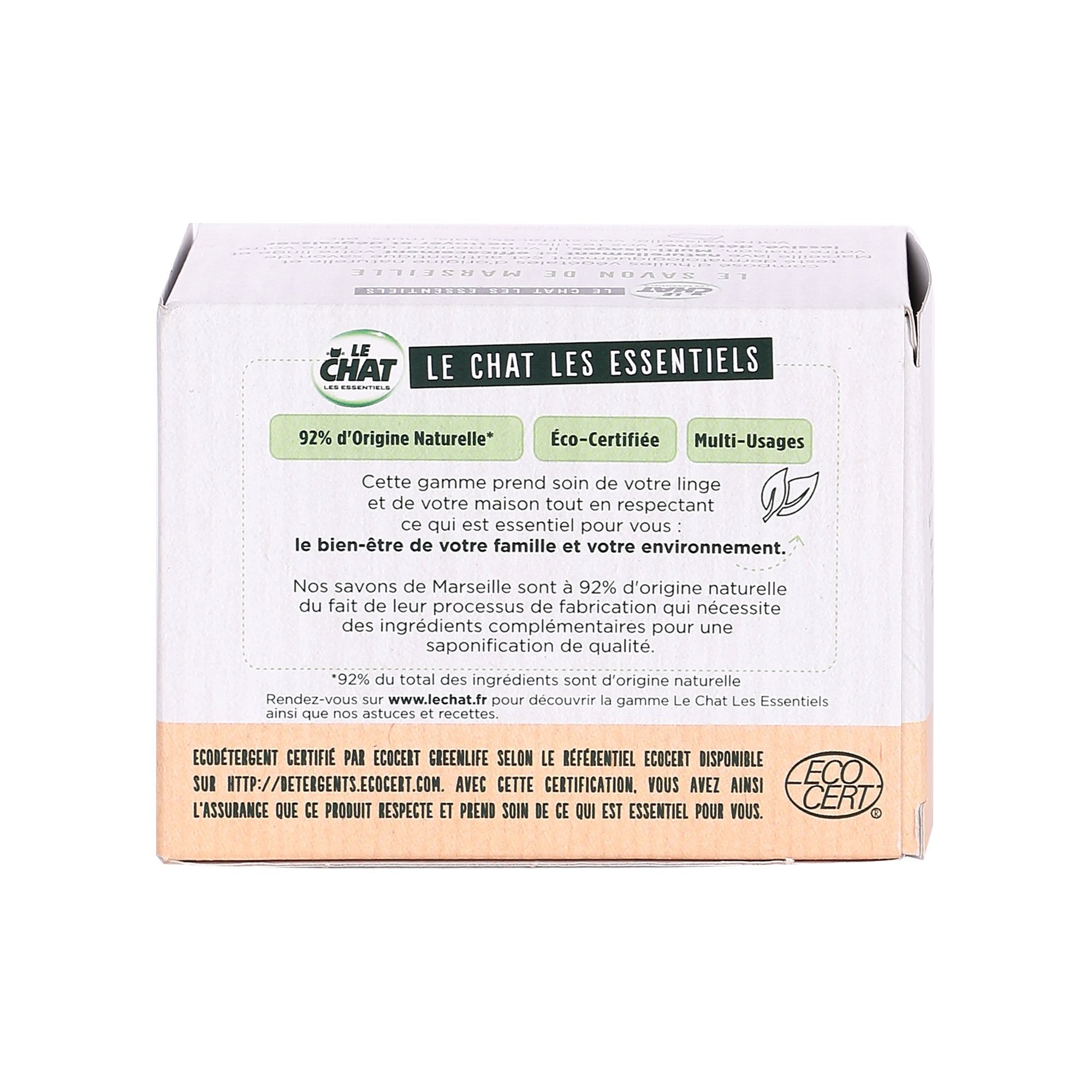 Stokomani Beauté Savon de Marseille Ecocert solide