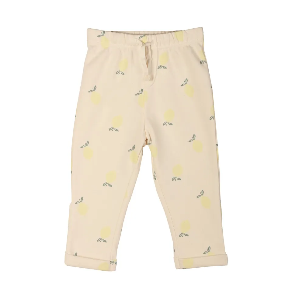 Stokomani Mode bas jogging bébé jaune pantalon souple