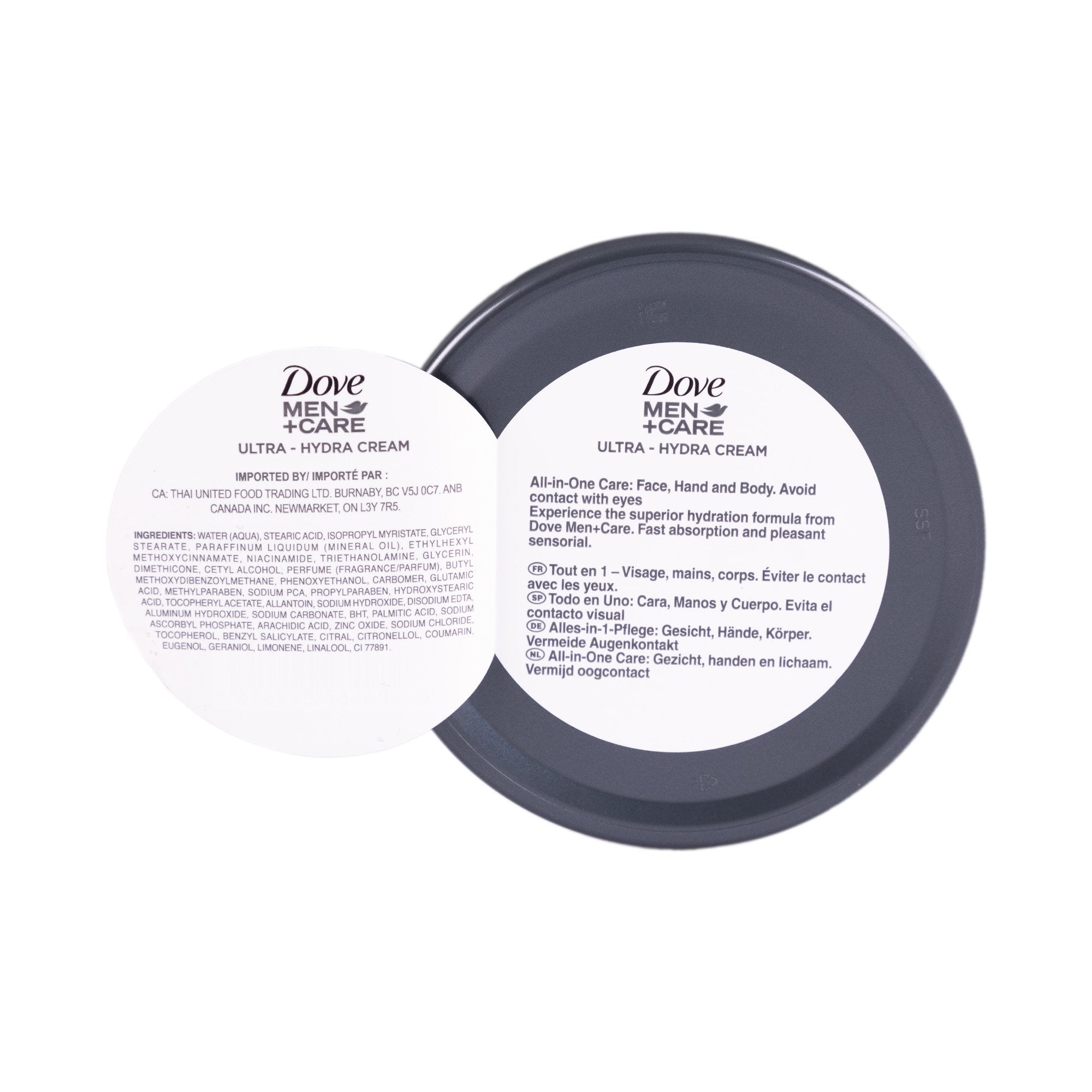 Dove Men Crème visage corps mains homme hydratante