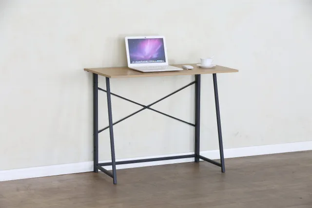 Stokomani Bureau d’appoint pliant compact petit espace