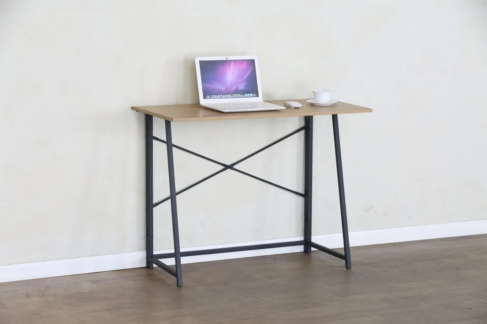 Stokomani Bureau d’appoint pliant compact petit espace