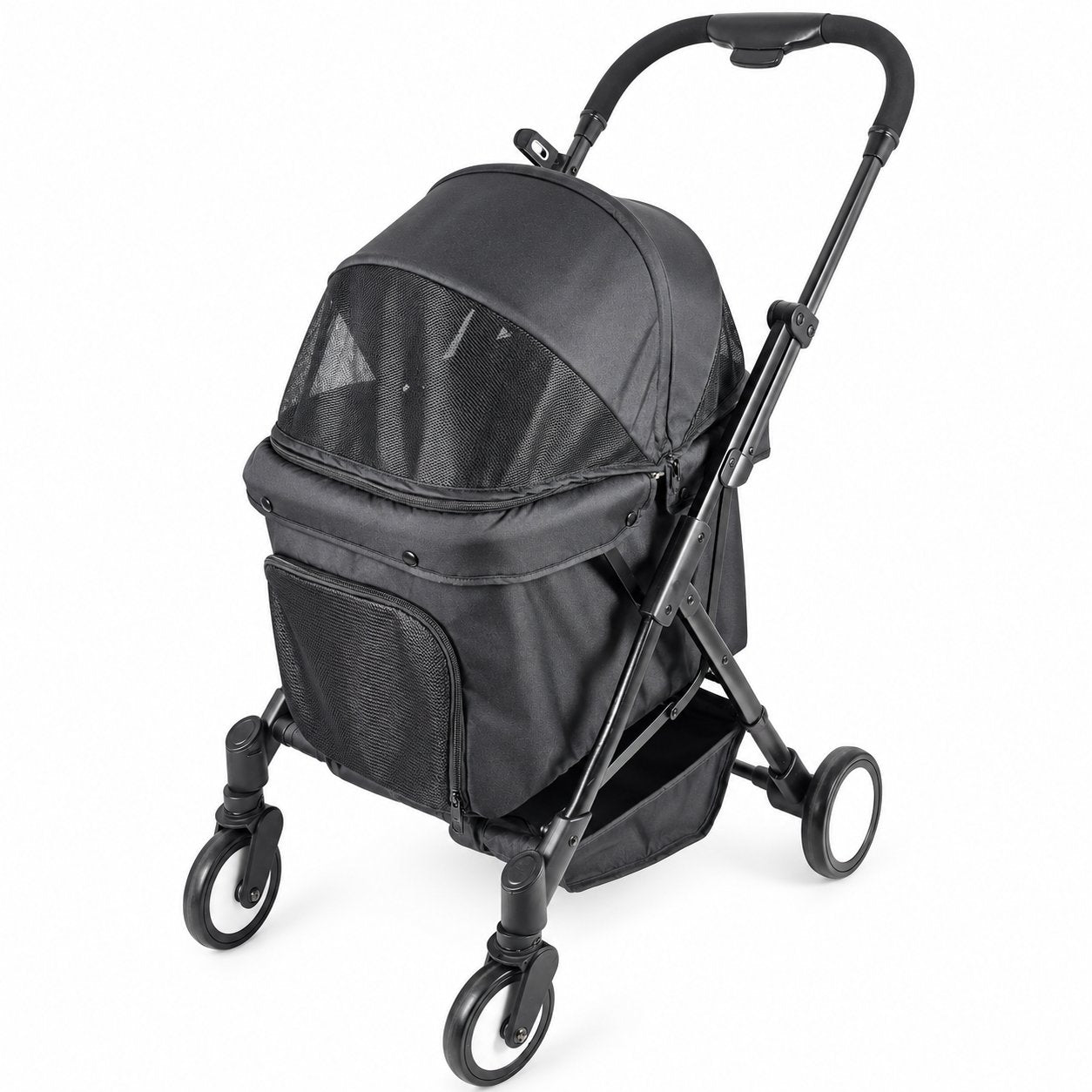 Stokomani Animalerie poussette pour chien 71x46x97 cm