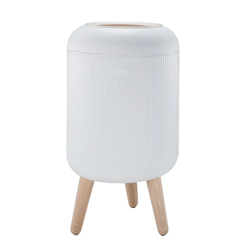 Red Deco Limo poubelle salle de bain 9 L bois touch